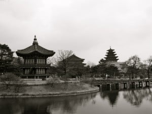 Hyangwonjeong Pavilion in Gyeongbokgung