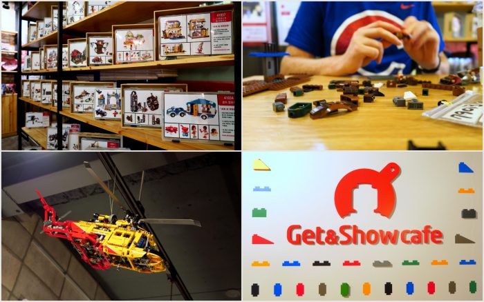 Visiting the Lego Cafe in Seoul where you can play with Lego.