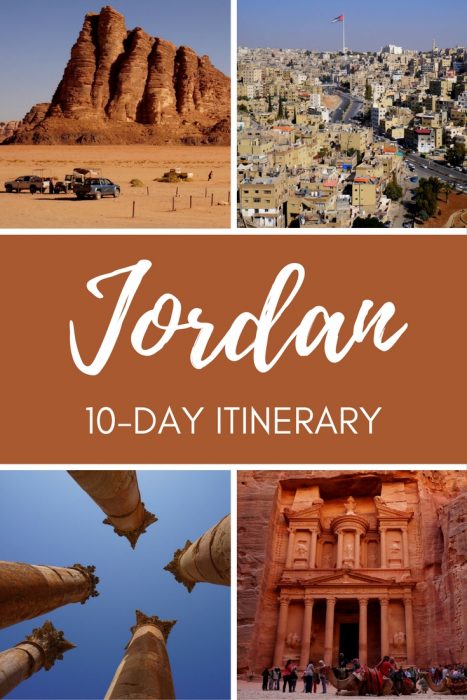 Jordan Travel Itinerary: Wondering where to go in Jordan, this 10-day Jordan travel itinerary will help you discover some of the best places in the country!