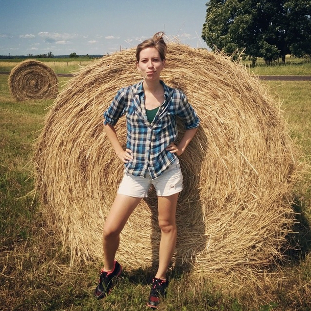 Feeling the farmer vibes on a Canadian road trip.