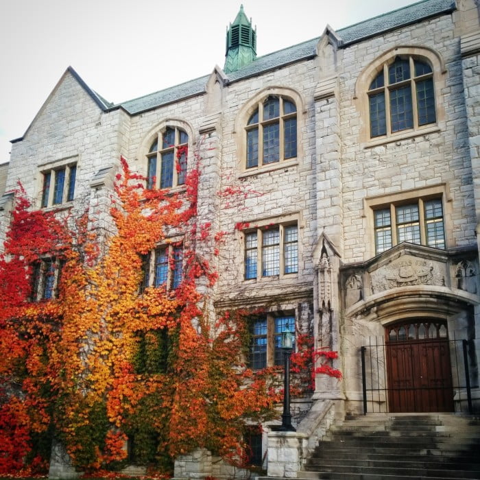 Thoughts On Being Back In University For A Teaching Degree! Queen's University Fall Colours 