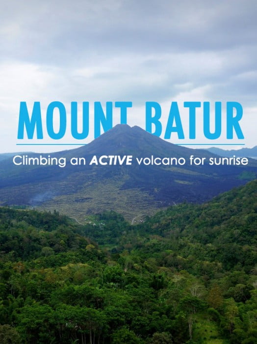 Mount Batur: Climba an active volcano for sunrise in Bali, Indonesia 