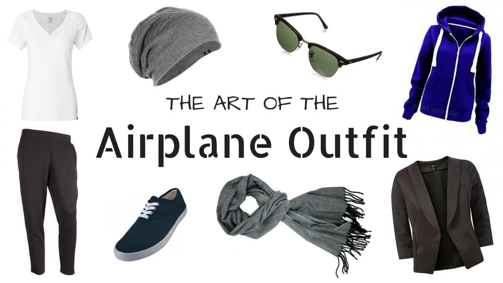 comfortable airplane outfit