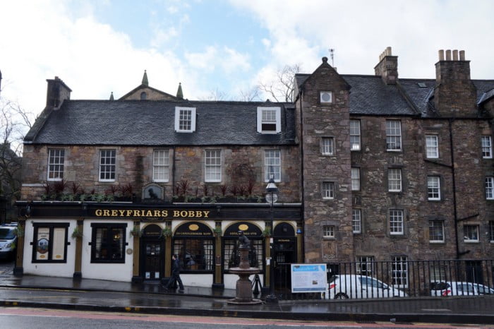 Edinburgh Greyfriars Bobby in Scotland 