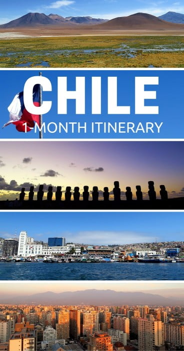 Chile Travel Itinerary - 1 Month Traveling in Northern and Central Chile, Plus Easter Island!