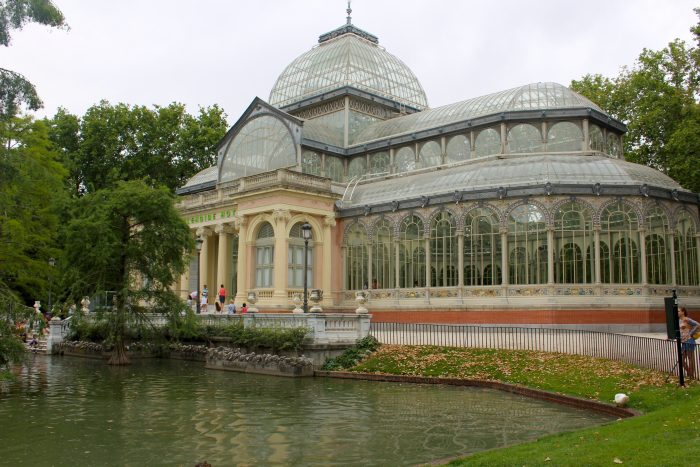 Crystal Palace in Madrid, Spain 