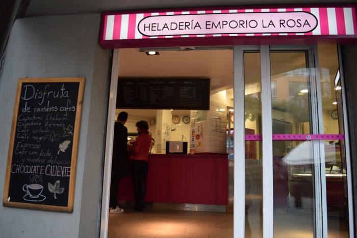 Heladeria Emporio La Rosa in Santiago 