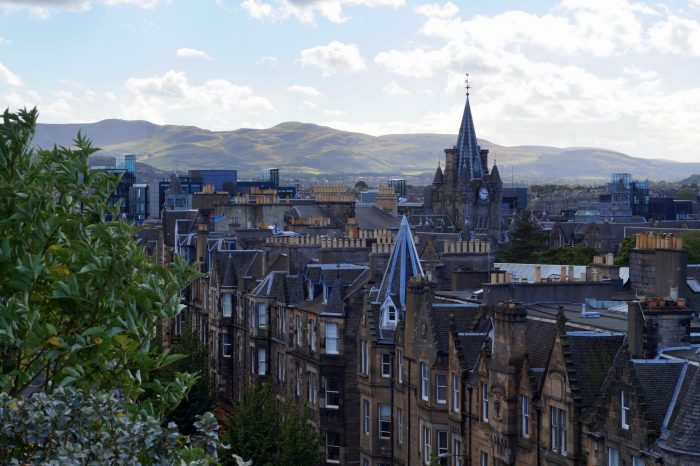 Hidden Things to See and Do in Edinburgh, Scotland Travel Guide: National Museum Rooftop Terrace in Edinburgh