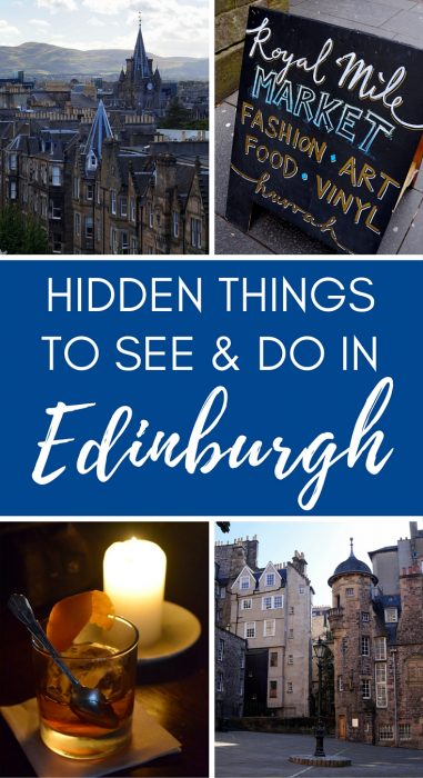 Hidden things to see and do in Edinburgh, Scotland 