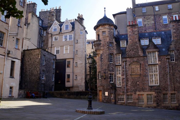 Historic Writers Museum in Edinburgh, Scotland