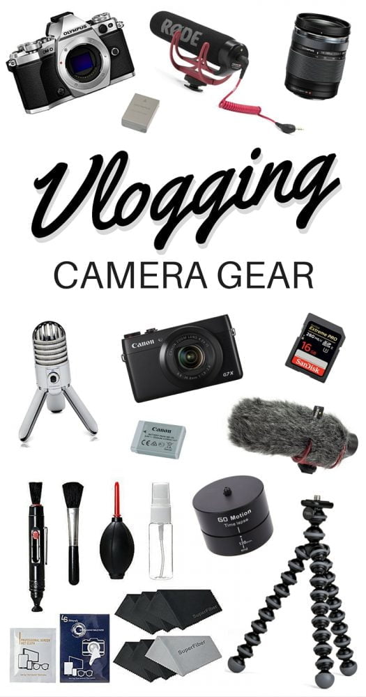 What is the best vlogging camera and gear for making YouTube videos?