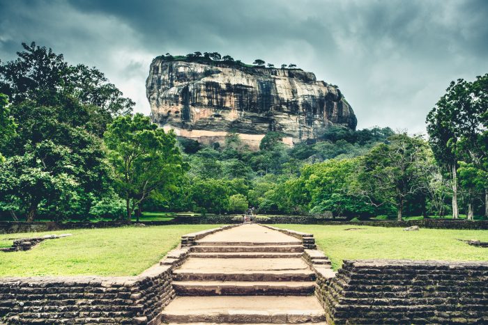 Sigiriya, Lion Rock in Sri Lanka 