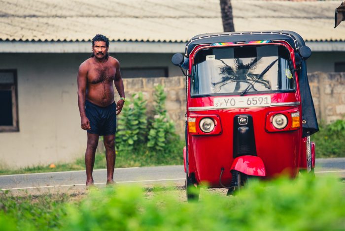 Transportation in Sri Lanka featuring autorickshaw 