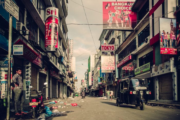 Visiting Colombo and walking the streets 