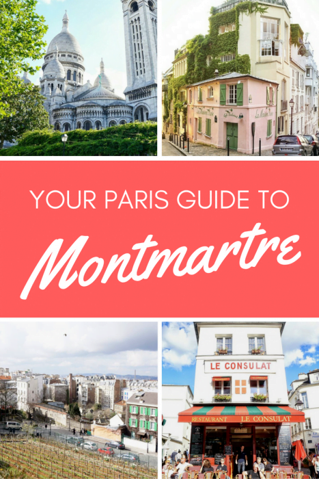 Montmartre, Paris: A travel guide highlighting things to do and places to visit in this iconic Parisian neighbourhood. 
