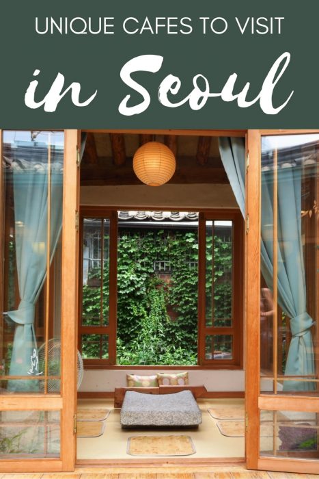 Unique themed cafes in Seoul, Korea you'll want to visit!