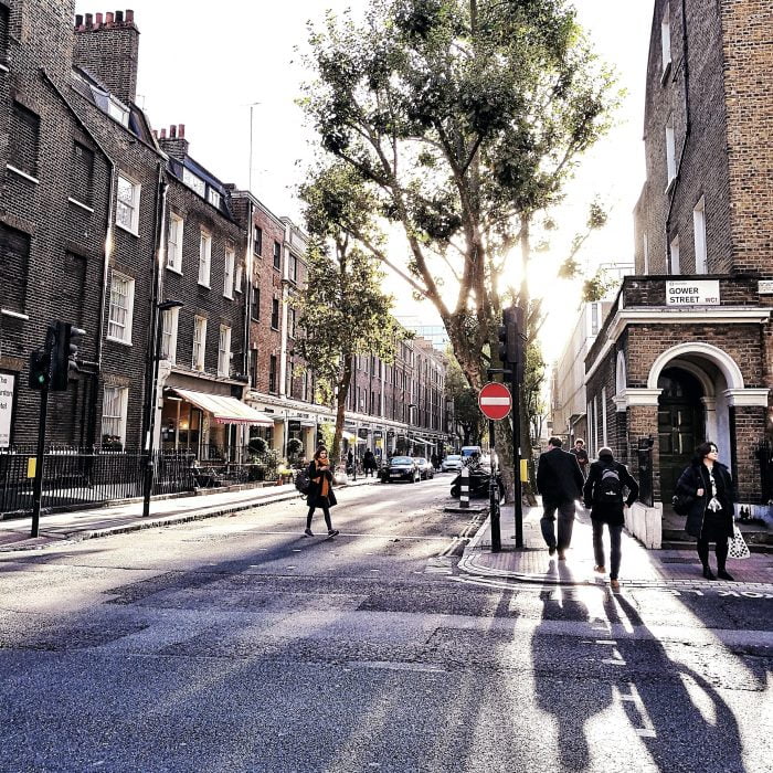 London street scenes. 