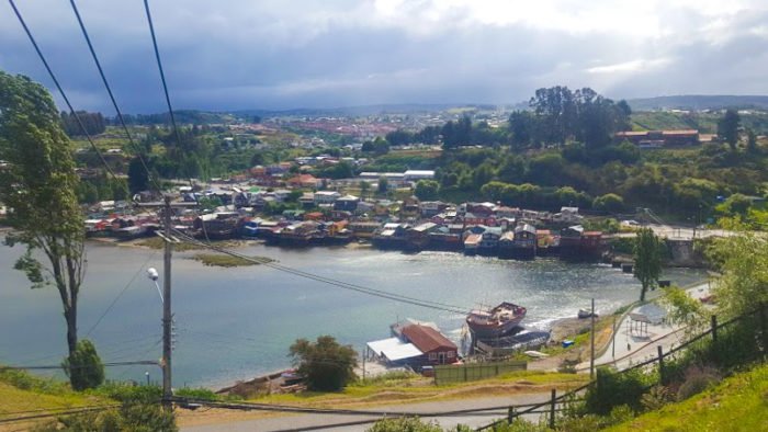 Views of Ancud on Chiloé Island, Chile