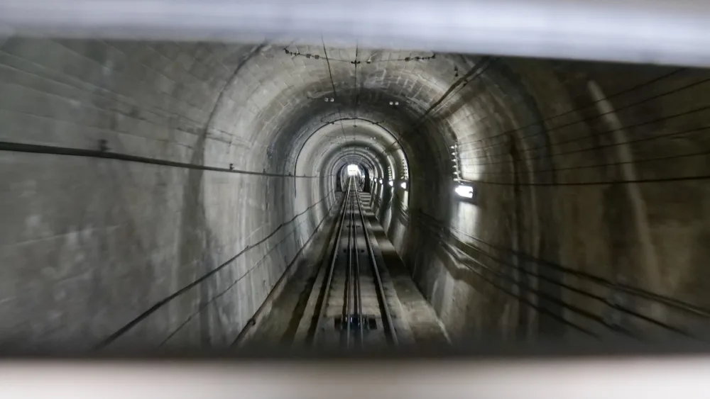 Kurobe Cable Car Tunnel 