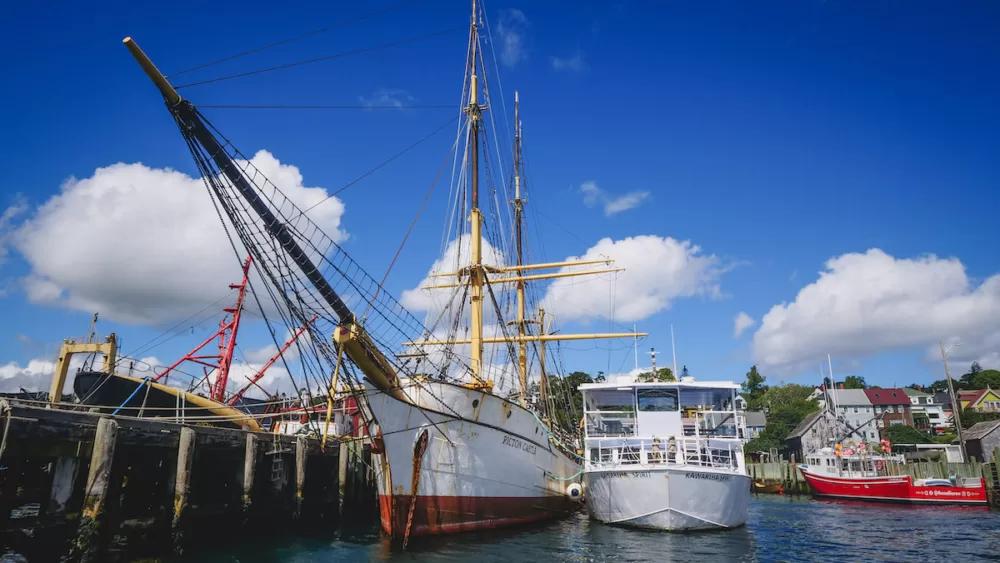 Picton Castle in Lunenburg Harbour