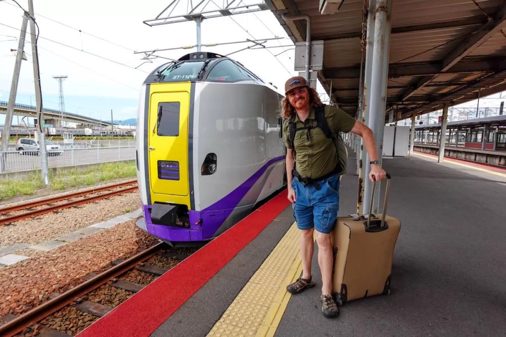 Getting to Noboribetsu Onsen from Hakodate by Train