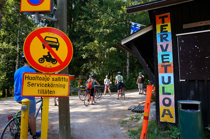 A bike ride through the outskirts of Helsinki, Finland where wilderness abounds is a great way to escape the hustle and bustle of the city A bike ride through the outskirts of Helsinki, Finland where wilderness abounds is a great way to escape the hustle and bustle of the city