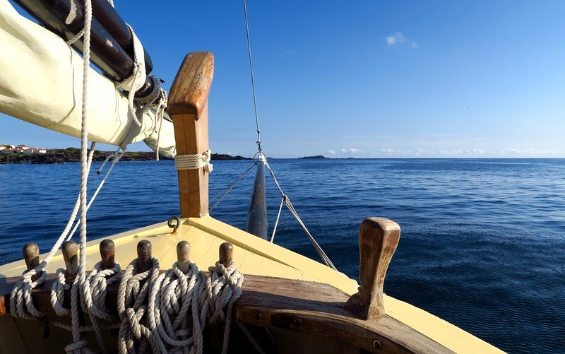 A sailing trip from Cadaques, Spain on a beautiful day to be out on the water