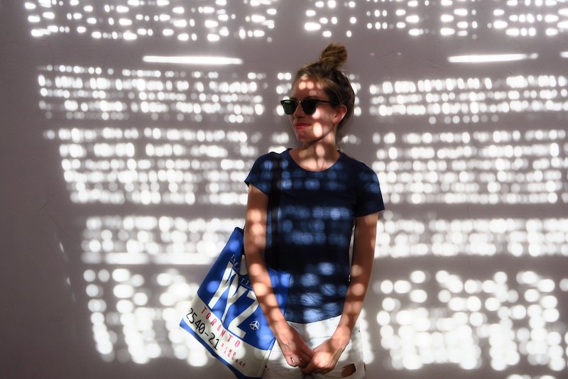 Artistic photo of That Backpacker Audrey Bergner enjoying being in Chile 
