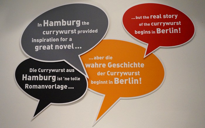 Berlin's Currywurst Museum in Berlin featuring the real story of the curry in Germany