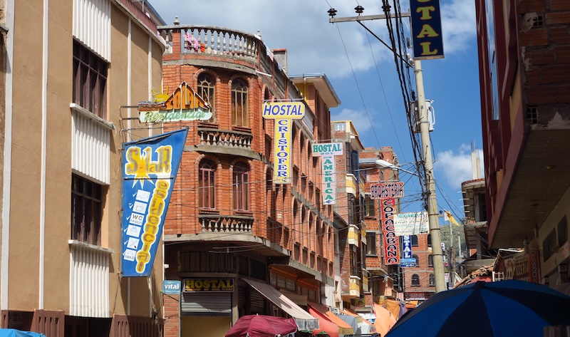 Budget hostal accommodations in Copacabana, Bolivia Budget hostal accommodations in Copacabana, Bolivia