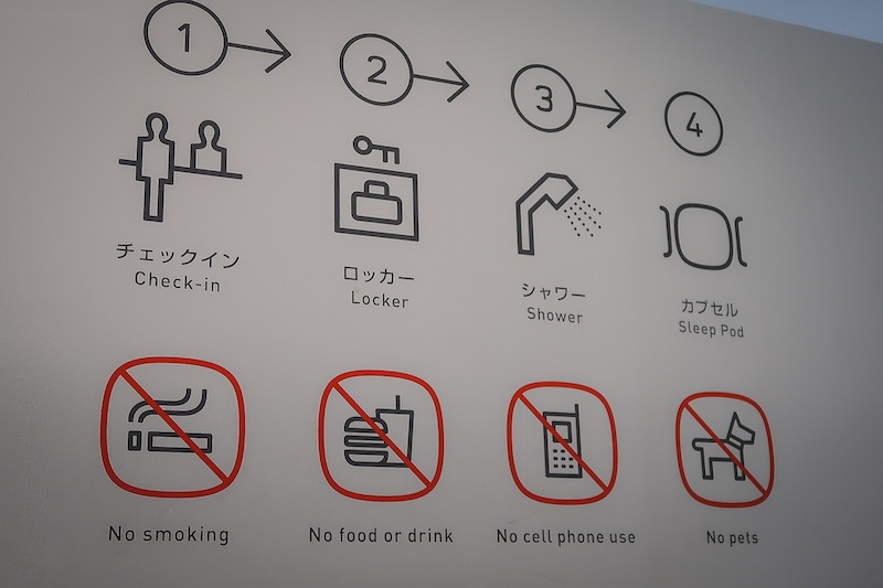 Capsule hotel rules and amenities for guests Capsule hotel rules and amenities for guests