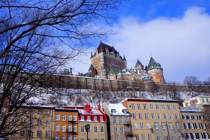 Carnaval de Quebec by Attending Quebec City's Biggest Winter Party in Quebec City with distinct views of Fairmont Le Chateau Frontenac