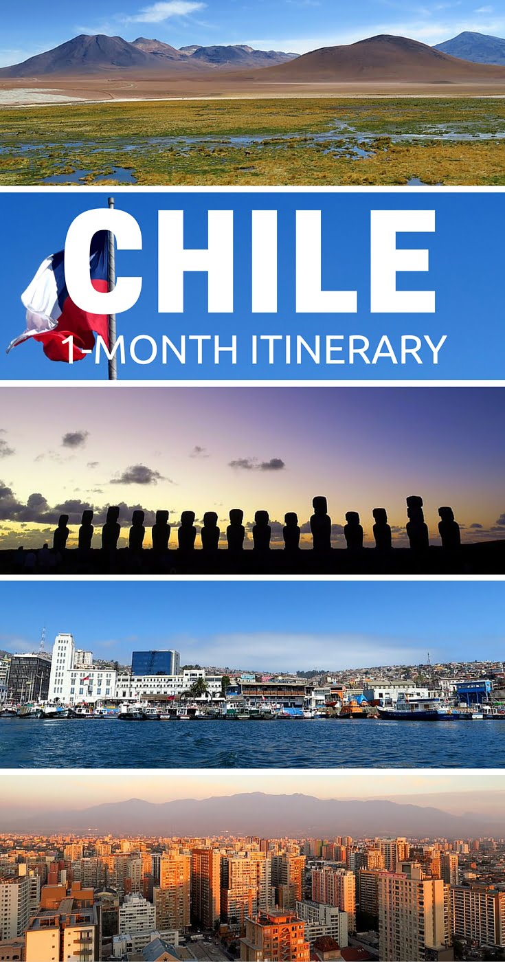 Chile Travel Itinerary - 1 Month Traveling in Northern and Central Chile, Plus Easter Island! The Best Chile Adventure For Curious Visitors 