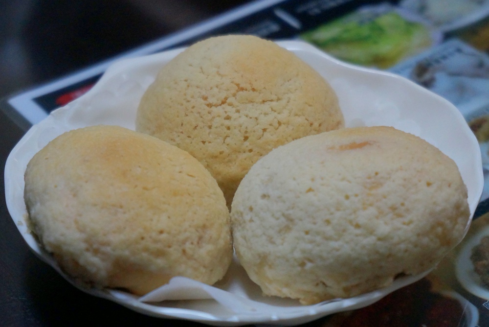 Crispy barbecue pork buns at a dim sum restaurant in Hong Kong which was a personal favourite of That Backpacker and Nomadic Samuel