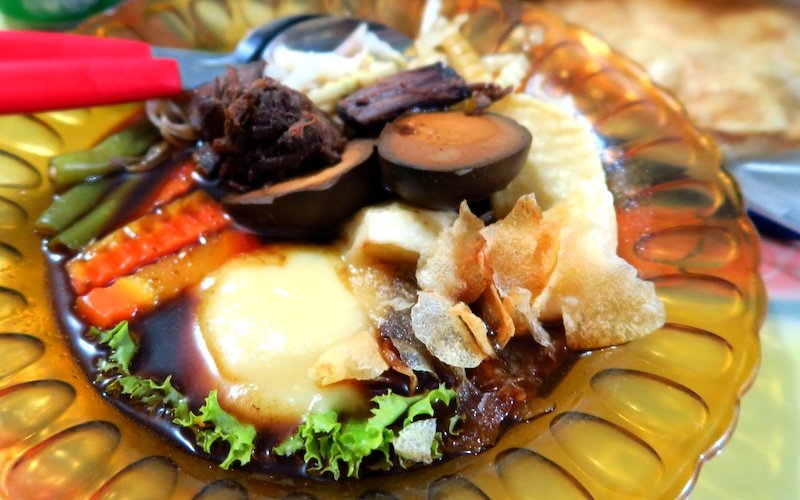 Delicious Indonesian food on offer 
