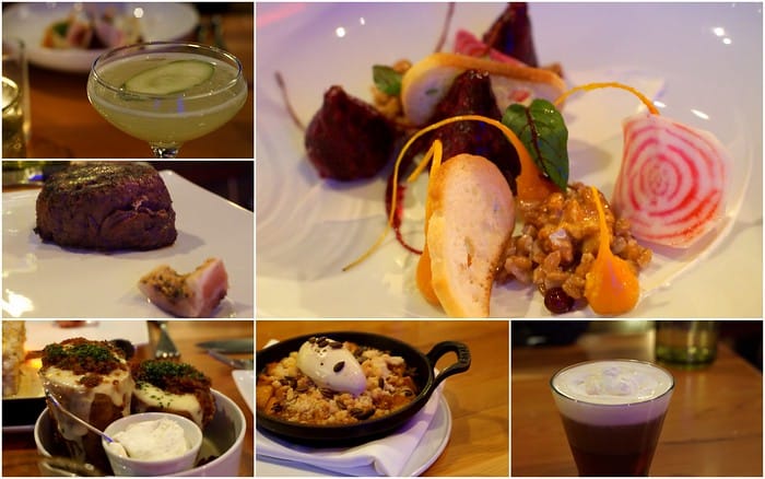 Dinner at Stripsteak in Mandalay Bay featuring the delicious food and drinks on offer
