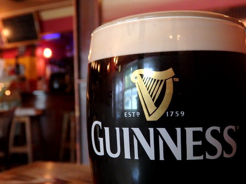 When in Dublin you can drink Guinness at a pub or visit the Guinness Storehouse to enjoy this classic and iconic beer