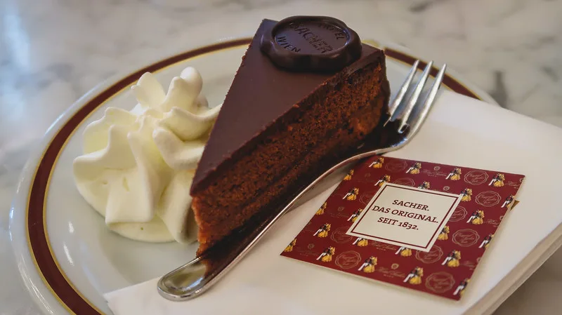 Eating Sacher Torte at Vienna’s Famed Café Sacher