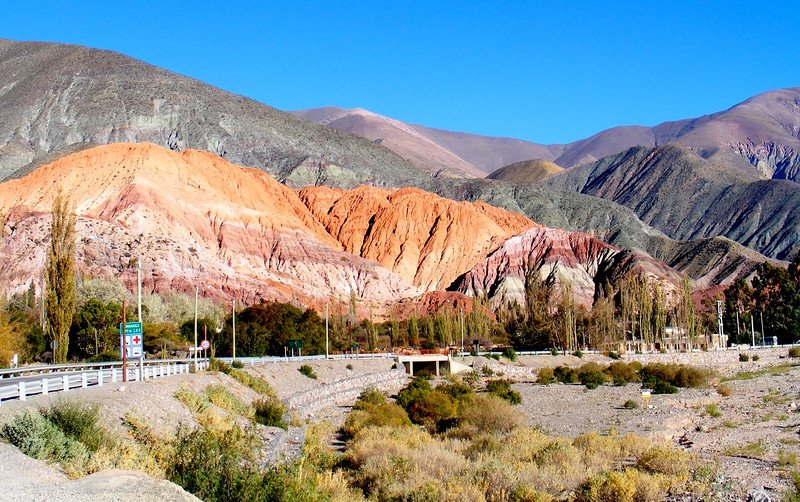 El Cerro de Siete Colores is The Hill of Seven Colours in Argentina and looks more like a painting than a landscape to witness with your eyes
