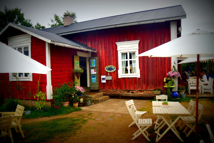 Enjoying nature and the slow life in Finland with red scenic cottages dotting the countryside where food and comfort reign supreme 