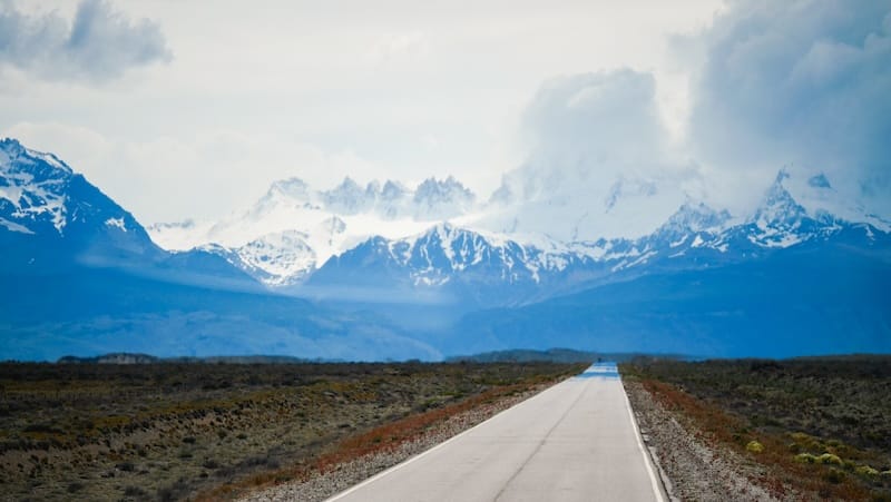 Epic El Chalten Patagonia bus ride in Argentina 