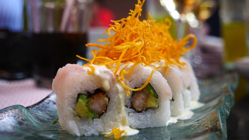 Epic Nikkei sushi Peruvian and Japanese rolls in Miraflores, Lima, Peru 