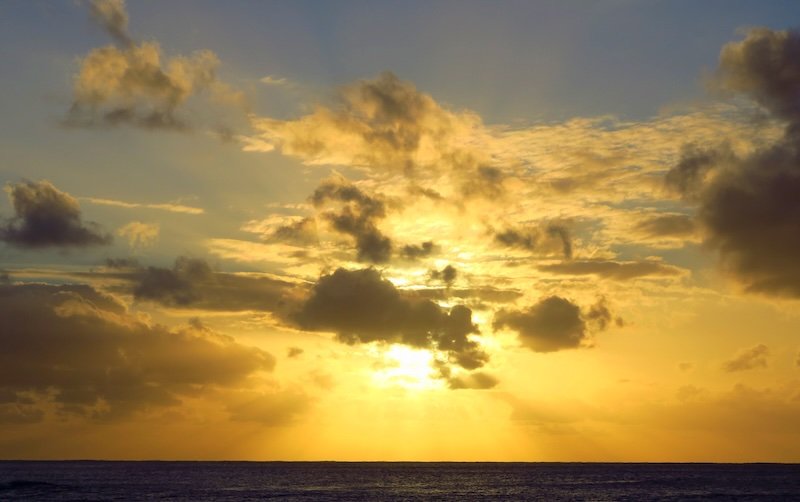 Epic sunrises and sunsets are a big part of enjoying Easter Island Rapa Nui, Chile 