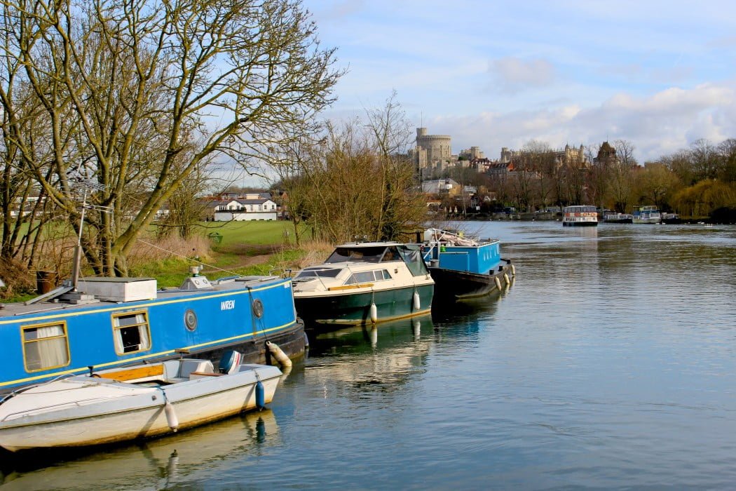 Exploring Windsor in a day with riverboat views on the river is super peaceful as a day trip from London