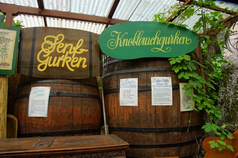 Gurken Spreewald pickle museum on a day trip from Berlin, Germany 