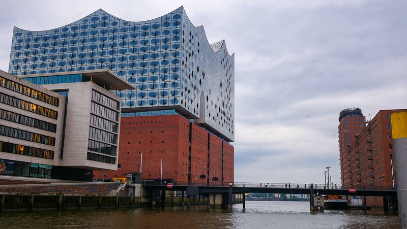 Hamburg's Elbphilarmonie building is said to look like hoisted sails on a ship or a water wave which makes it the most iconic building in the city Hamburg's Elbphilarmonie building is said to look like hoisted sails on a ship or a water wave which makes it the most iconic building in the city
