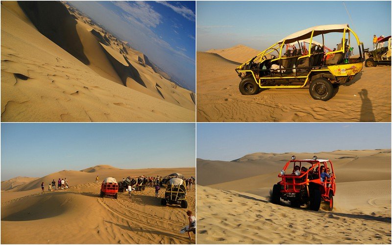 If you're looking for adventure, Huacachina needs to be on your Peru travel itinerary where you can dune buggy riding for adrenaline thrills!