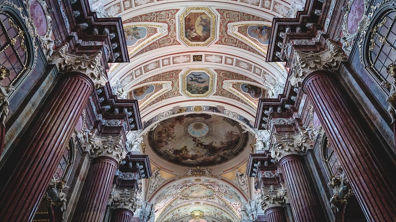 Inside Fara Poznańska in Poznan where the details of the intricate design will blow your mind in Poland Inside Fara Poznańska in Poznan where the details of the intricate design will blow your mind in Poland