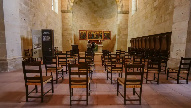 Inside the Collegiate Church of St Servatius in Quedlinburg, Germany Inside the Collegiate Church of St Servatius in Quedlinburg, Germany