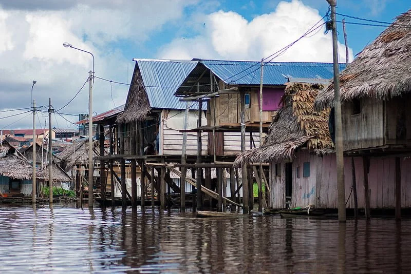 Iquitos Floating Village Belen in Peru as a must visit attraction in Iquitos